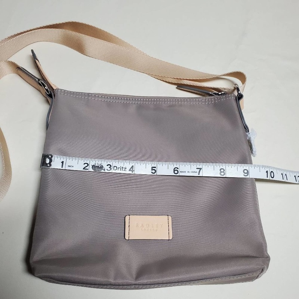 Radley London Pocket Essentials Nylon Adjustable Crossbody in Willow - Picture 10 of 13